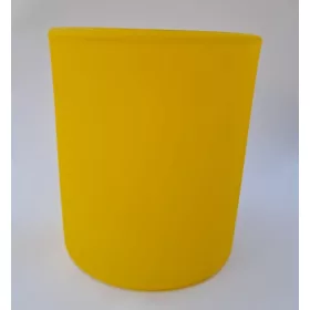 K10 012 sárga matt – üvegtégely 180ml