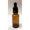 Patikai pipettás barna üveg 20ml-es (FEKETE)