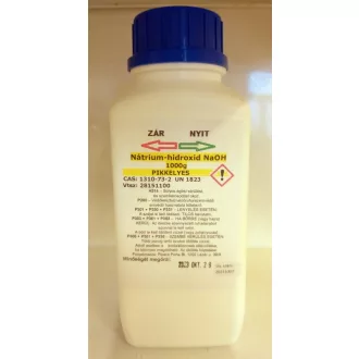 NaOH Nátrium hidroxid (pikkelyes) 1000g