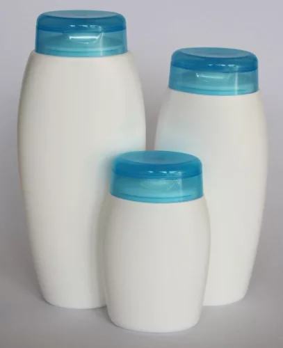 Kozmetikai flakon ovális 200ml